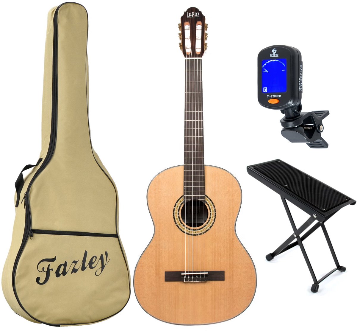 LaPaz C200N klassieke gitaar starterset