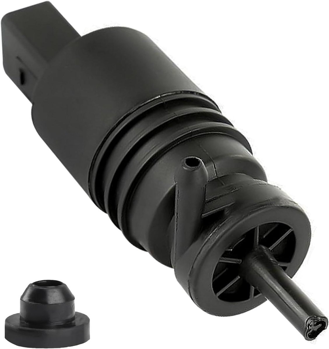 Ruitensproeierpomp - Wastafelpomp motor - Voorruit Reinigen - Hoge prestaties 12V - 2200 ml per min - Zwart