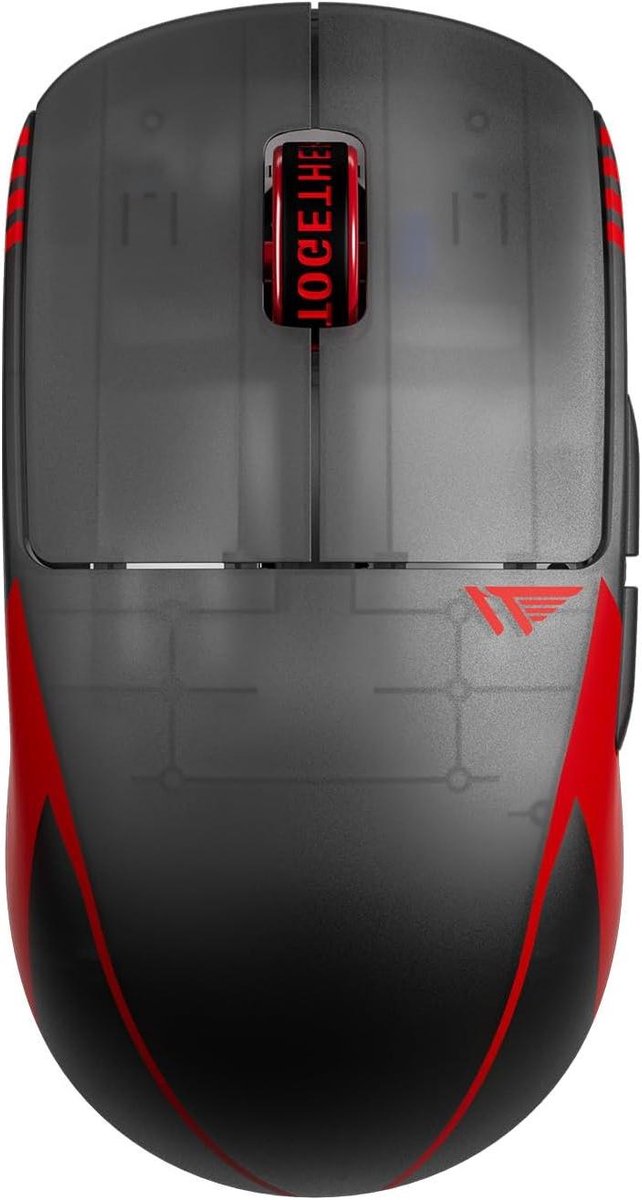 Draadloze Gaming Muis - Ultralichte Muis - PC Gaming - Extreem Lichtgewicht - 35 g - Zwart