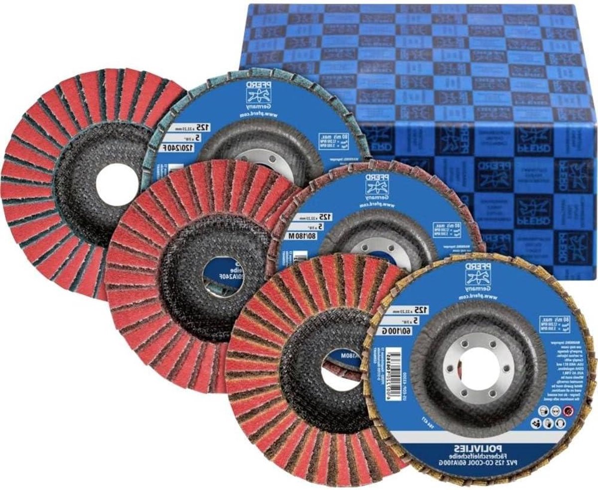 Polijstschijven set - Schuurschijven - Fijn slijpen - Keramische korrel - Ø 125 mm - Niet gespecificeerd