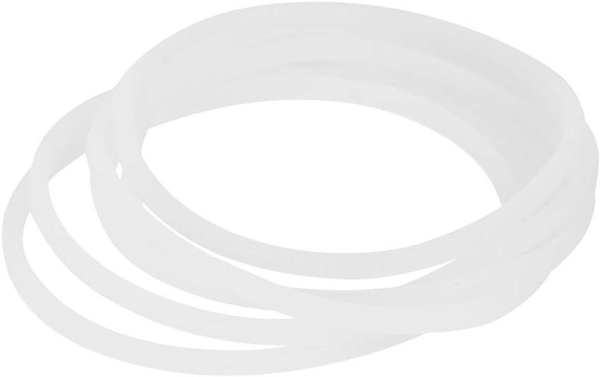 Vervangende Afdichtring Mixers O-ring Keukenmachine Mixer Repareren Flexibele Rubberen Ring 8.4 cm Diameter Wit