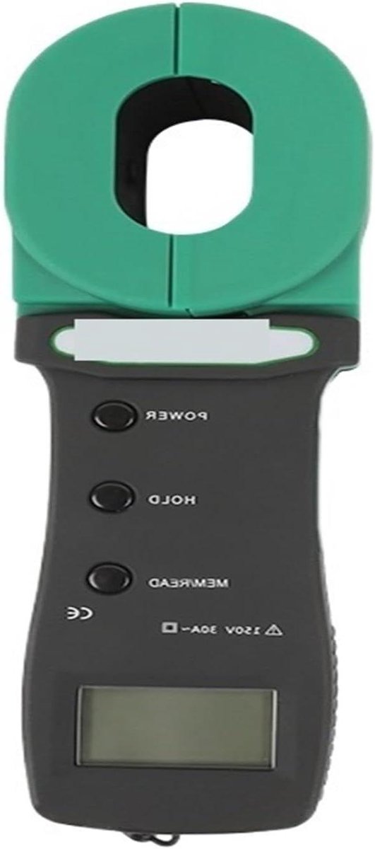 Digitale Grondtester - Aardweerstandsmeter - Veilig Elektrisch Testen - Geen Hulpelektrode Nodig - 0-1000 Ohm - One Color