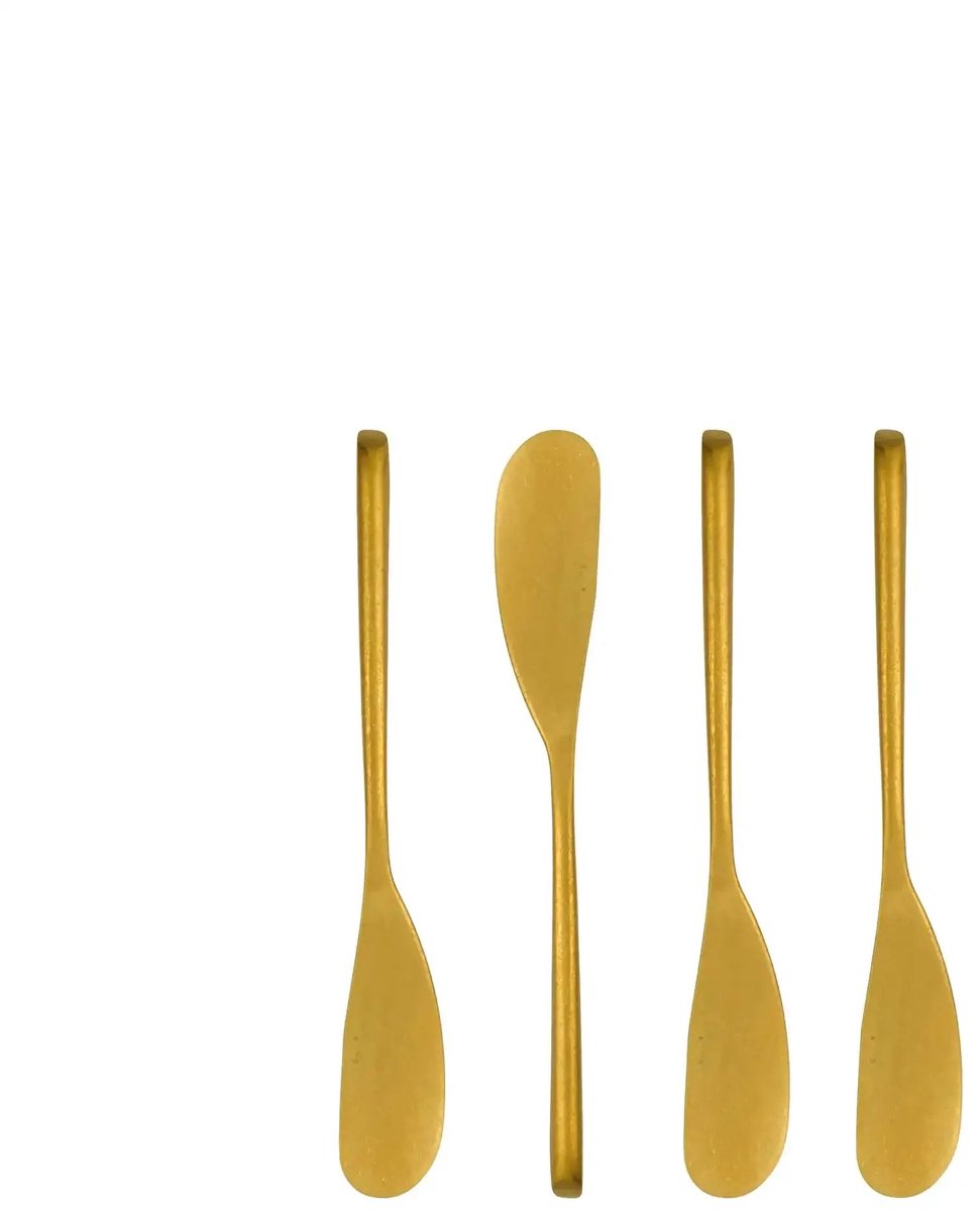 Botermes Daily Antiek goud - 4 stuks