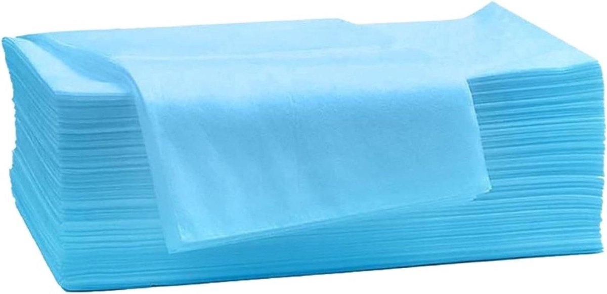 Hoes voor massagestoel - Vlies hoezen - Schoon en hygiënisch werken - Met handige gaten - 80 x 180 cm