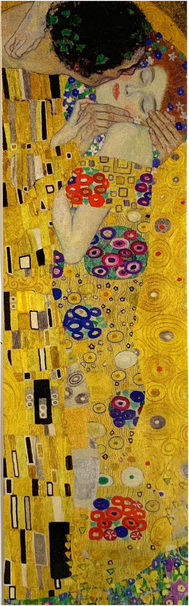 Boekenlegger - Kunst - De kus, Gustav Klimt - 5cm x 16cm