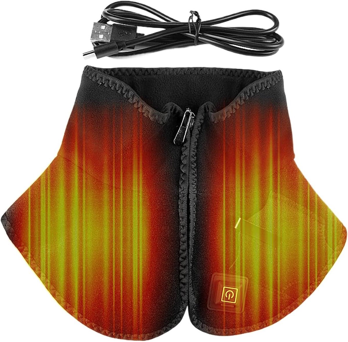 Warmtekussen Nek - Schouderwarmer - Winterse Warmte - Drie Temperatuurstanden - 625 x 155 cm - Grijs