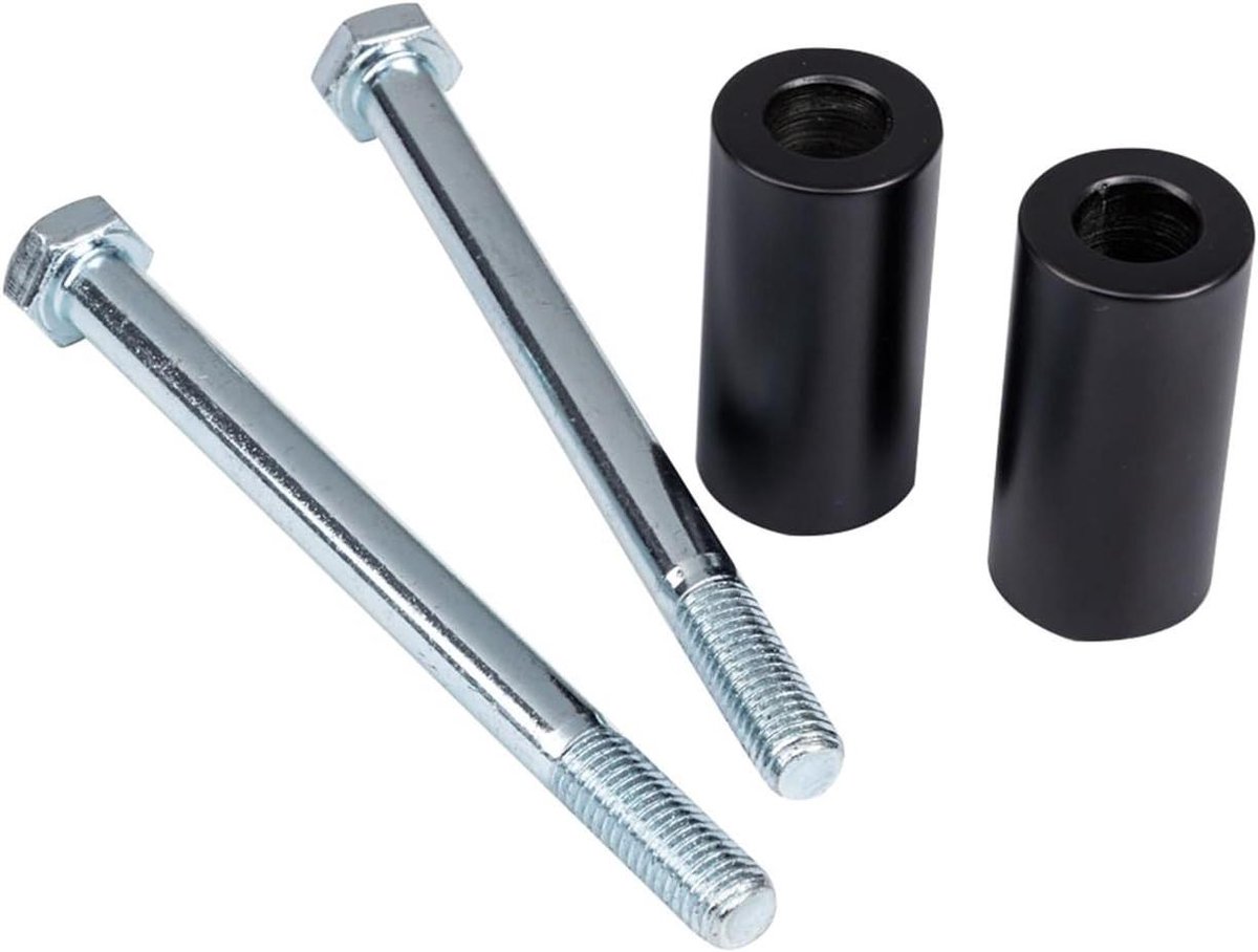 Stuurklemverhoger Motor - Stuurverhogers Motorfiets - Comfortabeler Rijden - 2 Inch Verhoging - 1/2 Inch Gat - Matted Zwart