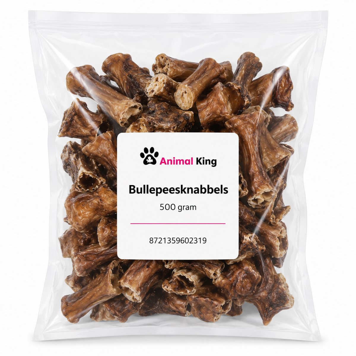 bullepees knabbels 500 gram hondensnack