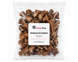 bullepees knabbels 500 gram hondensnack