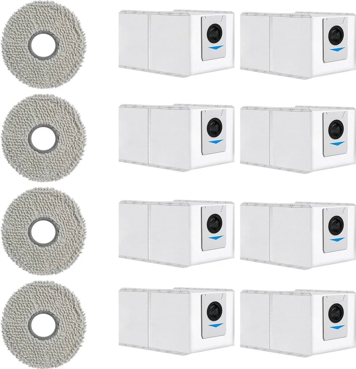 Accessoirepakket Geschikt voor de Ecovacs DEEBOT T30 Pro Omni stofzuiger.