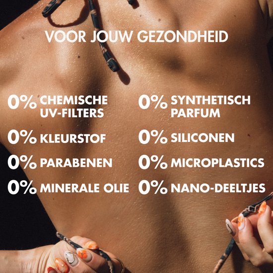 The Green Junk Minerale Zonnebrand 200ML - Natuurlijke Zonnebrand - Zonnebrandcreme - Zonnebrand Baby - Zonder Synthethisch Parfum - Geschikt voor de Gevoelige Huid - Factor 30+ van Merkloos — afbeelding 2