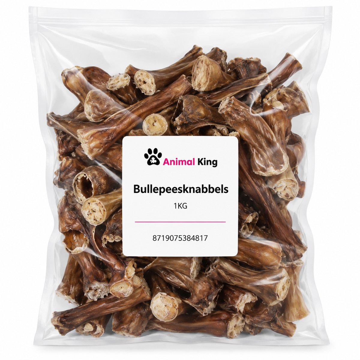 Bullepeesknabbels 1 kilo - hondensnacks - Animalking