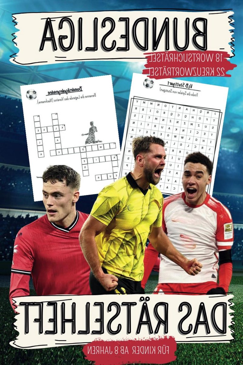 Voetbal Puzzelboek - Raadsels en Quiz - Voetbal Kennis Testen - 40 Verschillende Puzzels - A5 Formaat - Multicolor