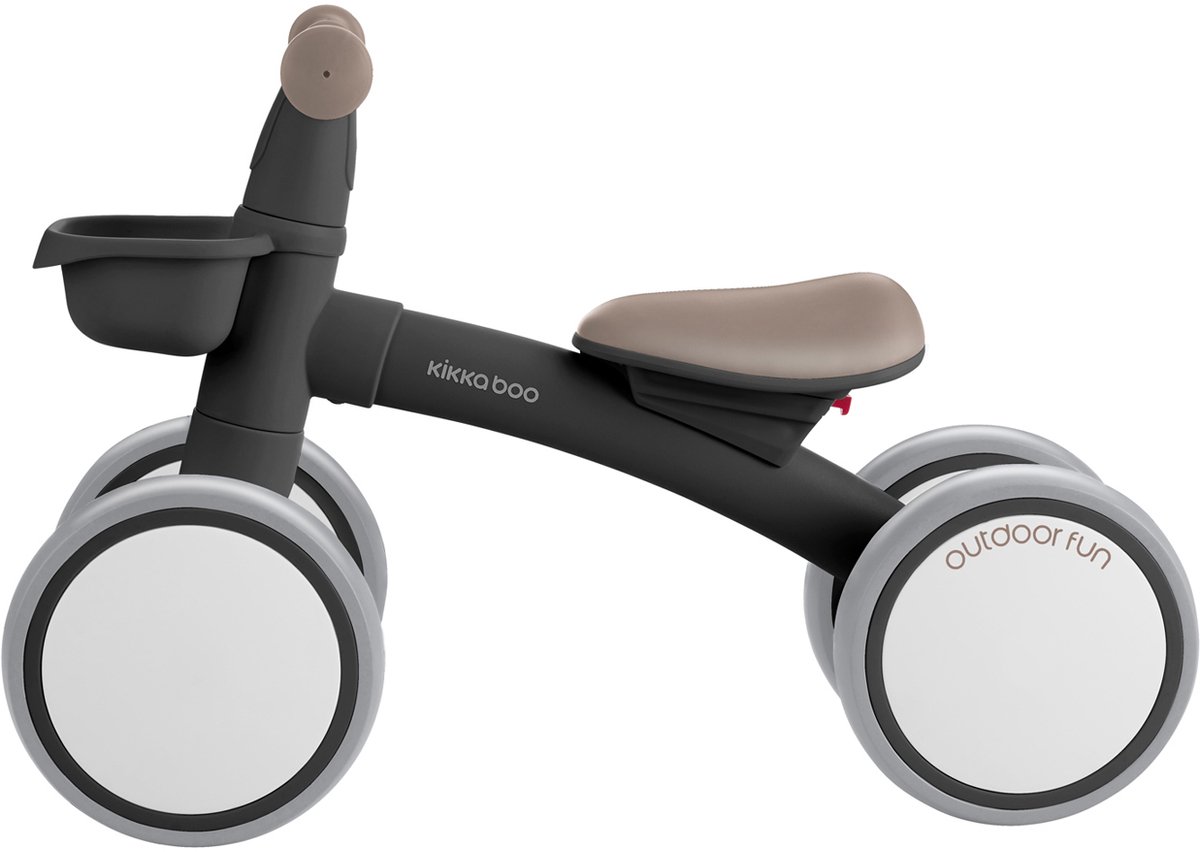 Kikkaboo Zipi Loopfiets - Zwart
