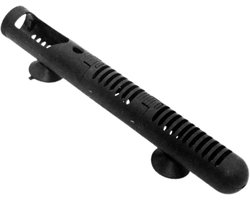 Aquarium Verwarmer Beschermer - Beschermhoes Verwarming Aquarium Accessoire - Vissen Beschermen - Hittebestendig Materiaal - 185 cm - Zwart