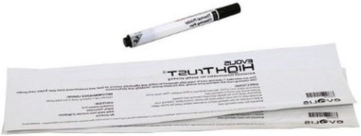 Reinigingskit Kaartprinter - Onderhoudsset Printer - Kaarten Onderhouden - Dubbelzijdig Printbaar - 21 cm - zwart