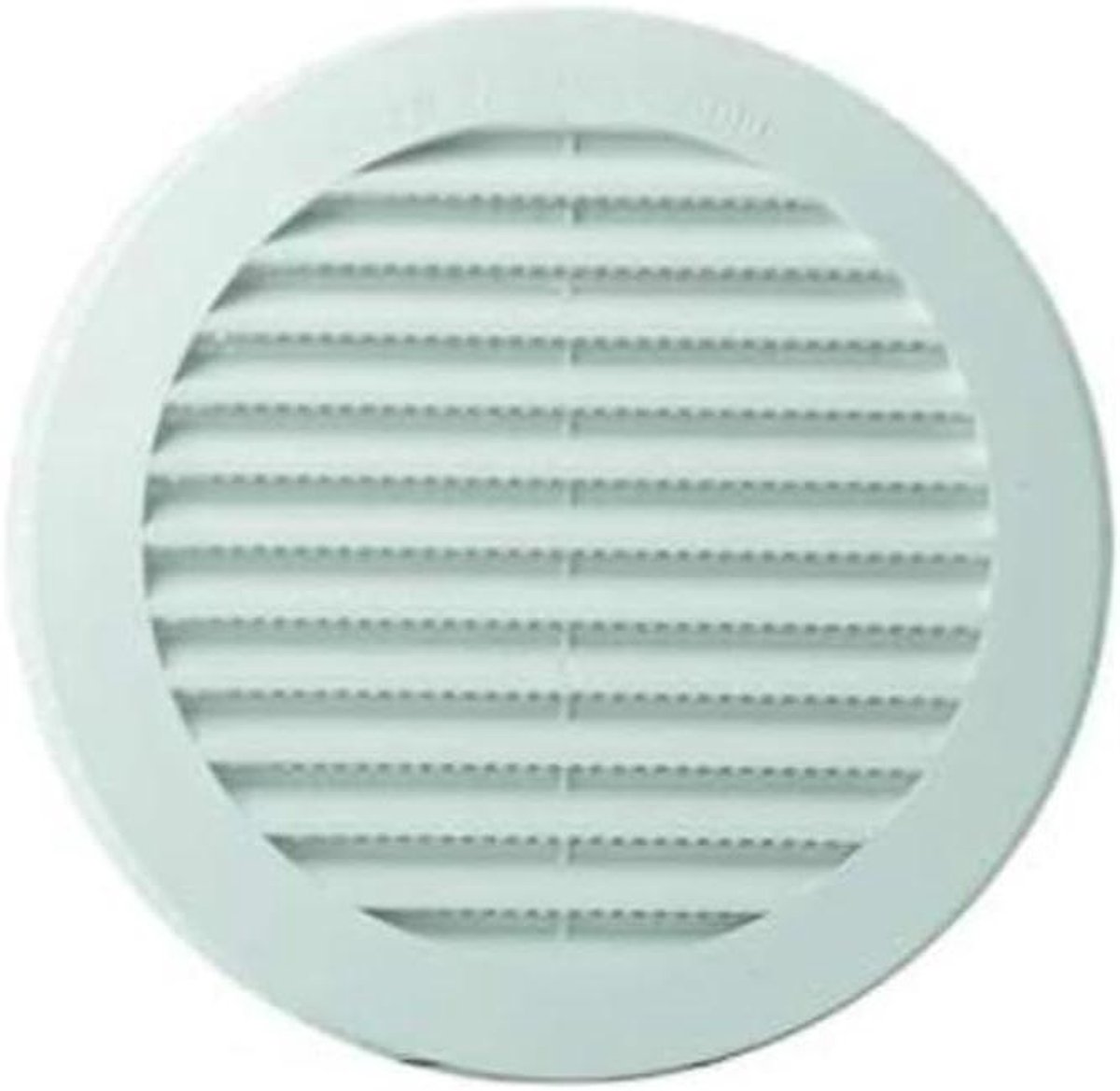 Rond Ventilatie Rooster - Wandrooster - Luchtcirculatie Verbeteren - Met Muggennet - Ø 80 mm - Wit