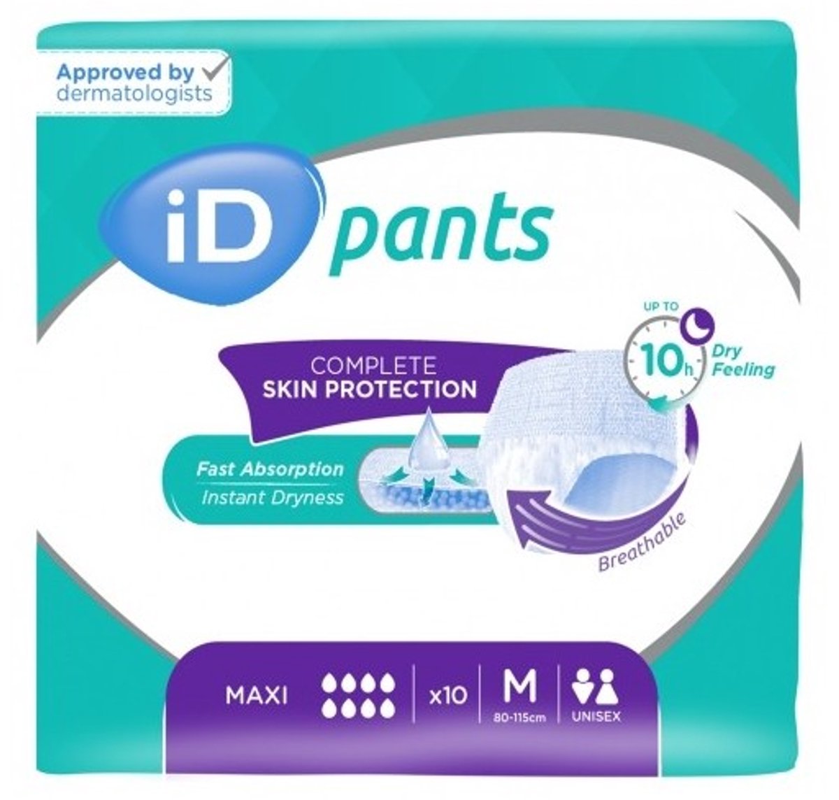 iD Sensitive Pants Maxi Large - 1 pak van 10 stuks