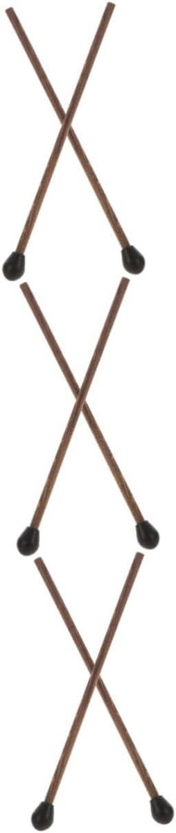 Drumstokken Set - Percussiehamers Hout - Muziek Maken - Ergonomisch Handvat - 167 cm - Zwart