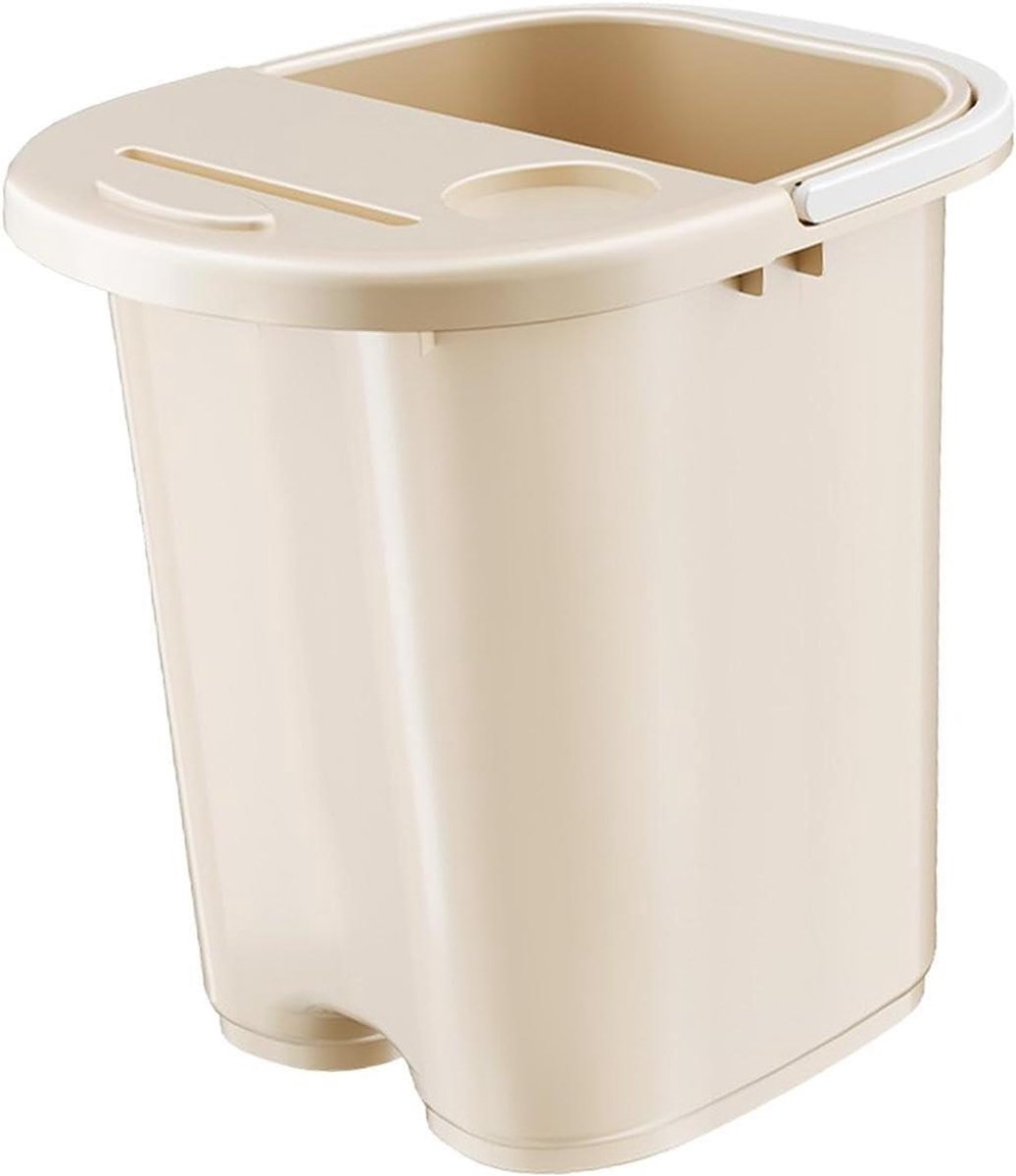 Voetenbad Emmer - Voetbad Spa - Voeten Ontspannen - Met Massage Roller - 36 cm Hoog - Wit