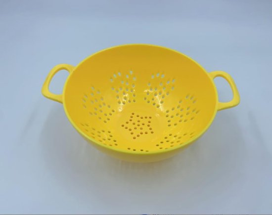 Mini Vergiet - Keukenzeef - Groenten Wassen - Dubbele Handgrepen - 6 Inch - Blauw — afbeelding 4