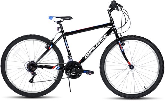 26 inch mountainbike - 18 snelheden - sportfietsen - MTB fiets - mountainbike - Duurzaam ontwerp - Koolstofstaal van Merkloos — afbeelding 3
