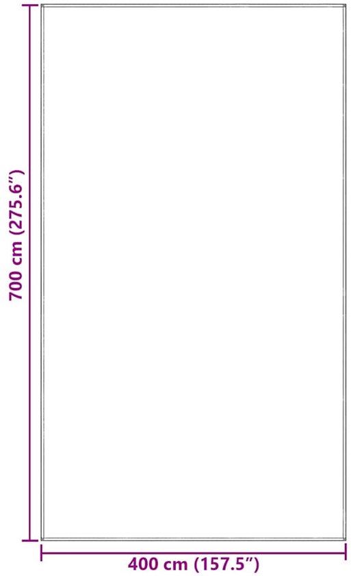 vidaXL - Tenttapijt - Blauw - en - Grijs - 700 - x - 400 - cm - Polyetheen van Vidaxl — afbeelding 5