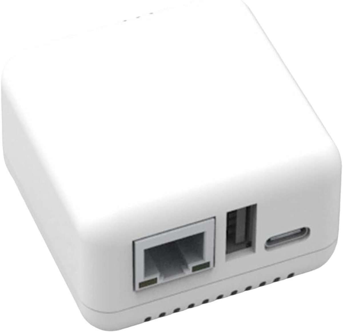 1PCS NP330 Netwerk USB 2.0 Print Server USB2.0 Mini Printer Server RJ45 Verbinding 100Mbps voor Androids -Telefoons EU -Plug