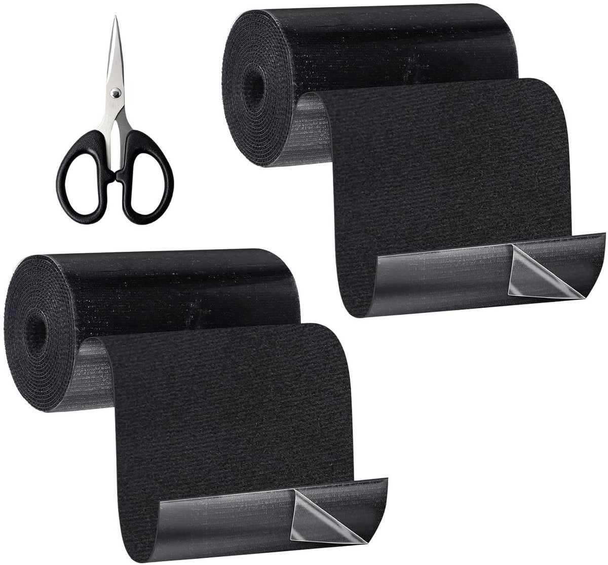 2 stuks zelfklevende patches, 10 x 200 cm, kunstleer, zelfklevend, voor autostoel, donsjas-reparatieset, tent-patches, plakpleisters en gatenpatches, stof plakband