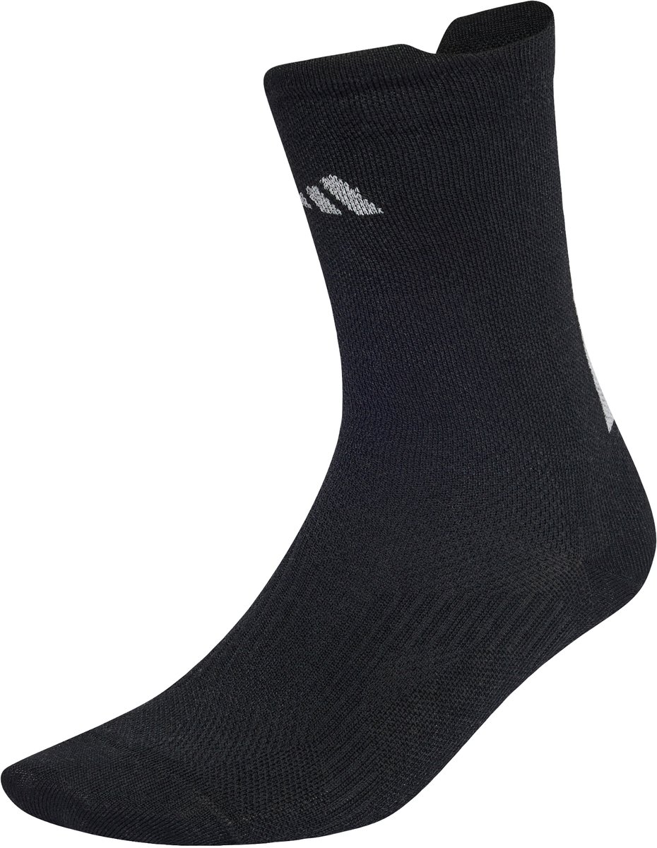 Adidas Performance Reflecterende Hardloopsokken Unisex Zwart