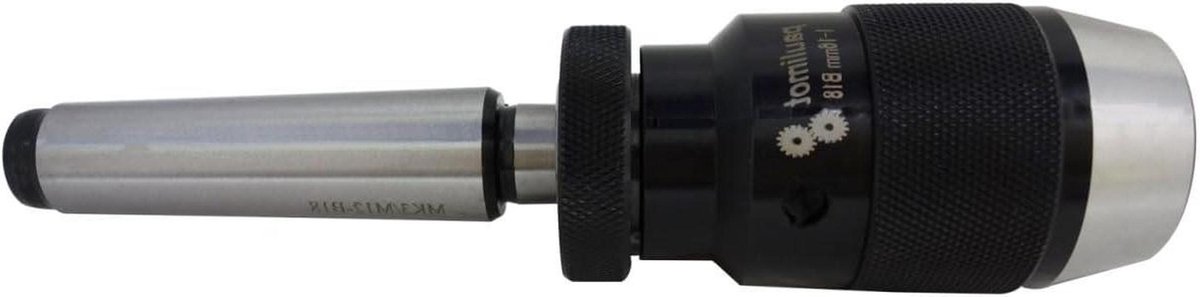 Snelspanboorhouder - Boorhouder met opname - Precisie boren - Geen spansleutel nodig - 1-16 mm - Zilverkleurig