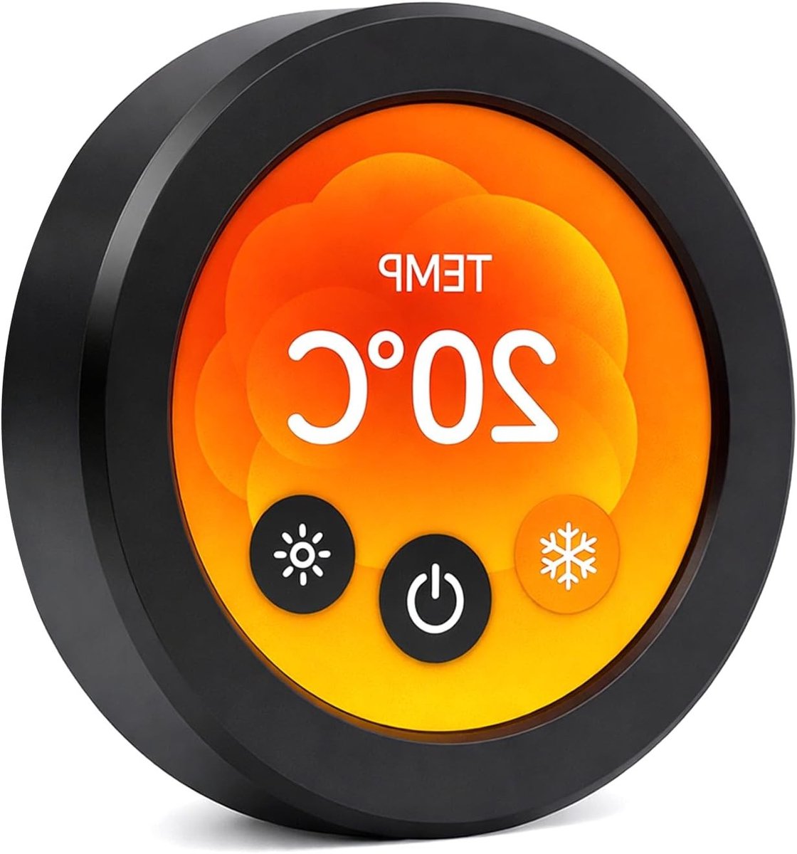 Rotary Display 2,1 inch HMI IPS 480 x 480 - Capacitatief Touchscreen voor Arduino en LVGL, 2.4G WiFi en BLE, Zwart