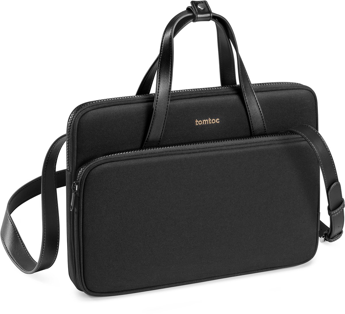 Tomtoc Versatile A12 Dames Laptoptas - Zwart (14 Inch)