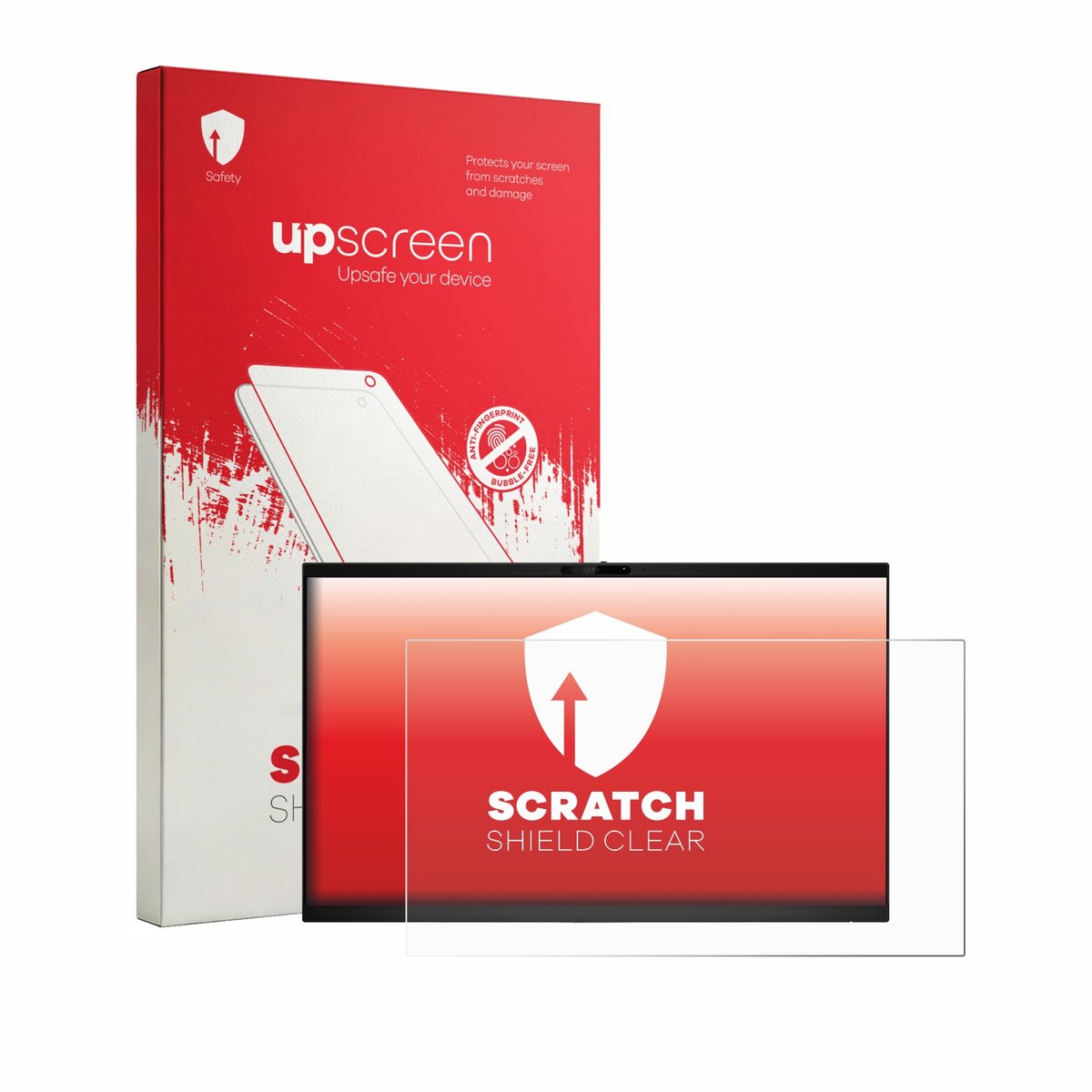 upscreen - Screenprotector voor Dell Pro 24 E2426HB - Folie Beschermfolie transparant