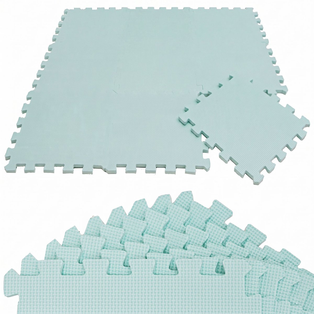 Bol.com Van dag Één: 9-delige Baby Puzzel Speelmat - 30x30 EVA Schuim Kruipmat Vloermat Speeltapijt Kind aanbieding