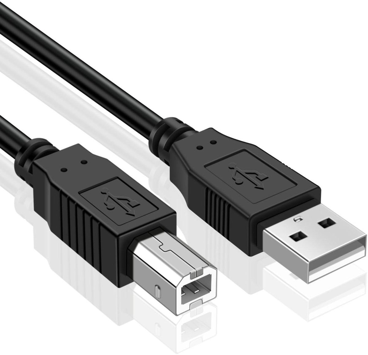 USB MIDI Kabel - MIDI naar USB - Muziek Opnemen - Plug and Play - 1 meter - Zwart