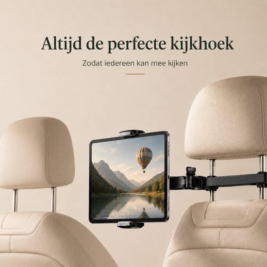 Support pour iPad LeafU® - Support de tablette pour appui-tête de voiture - Nintendo Switch/ Support de téléphone pour voiture