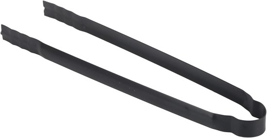 aladdien - Houtskooltang - Grillclip - Multifunctioneel - Zwart - Kooltang - Ideaal voor barbecues en picknicks - 30 x 1,8 cm van Merkloos — afbeelding 3