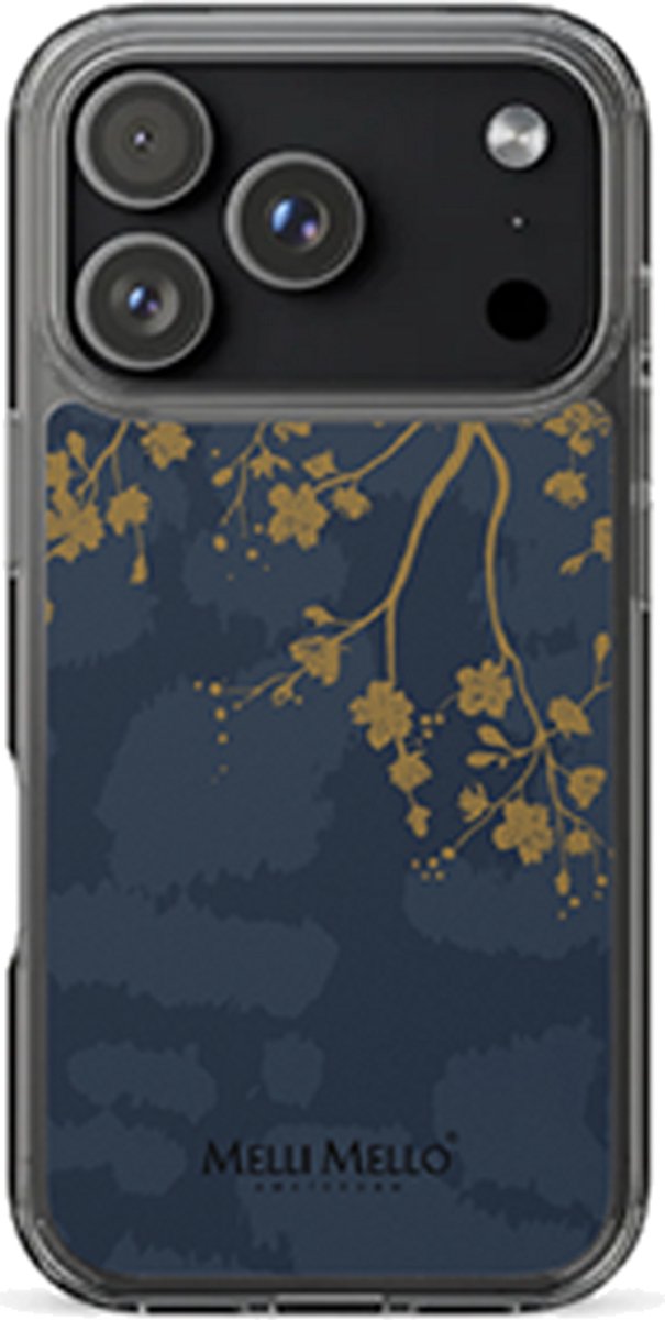 Melli Mello Telefoonhoesje Golden Branch (Soft case) - Apple iPhone 17 Pro
