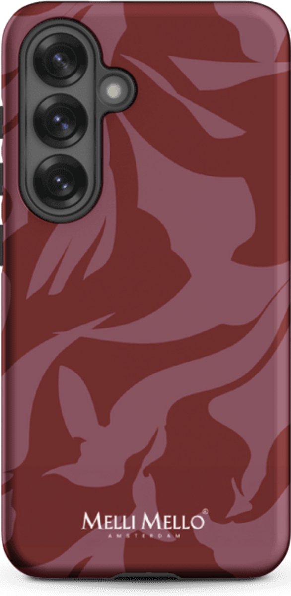 Melli Mello Telefoonhoesje Crimson Wave (Tough Case) - Samsung Galaxy S25