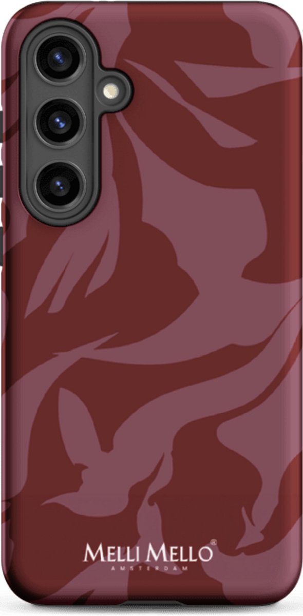 Melli Mello Telefoonhoesje Crimson Wave (Tough Case) - Samsung Galaxy S24 Plus