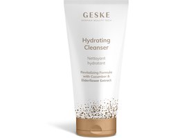 GESKE | Hydraterende reiniger | GESKE SmartAppGuided™ Gezichtsborstel | Komkommer- & vlierextract, vitamine E & provitamine B5 | Onzuivere huid | Dagelijks | Alle huidtypes | Vegan zonder dierproeven