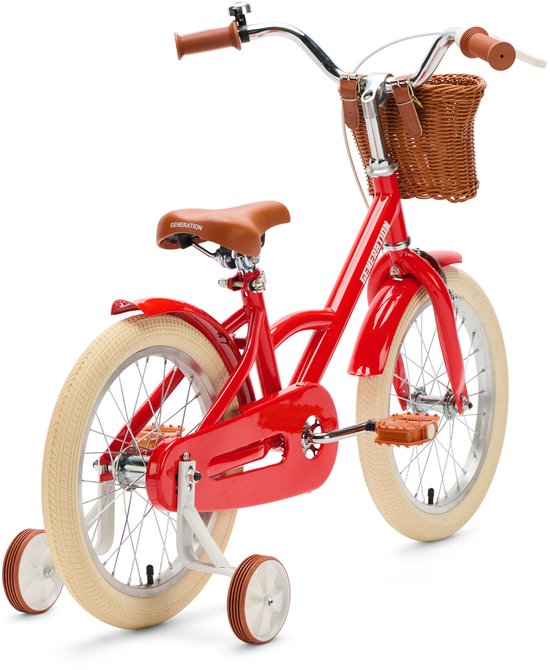 Generation Classic Kinderfiets 16 inch - Rood - Fiets voor kinderen van 4 tot 6 jaar van Generation — afbeelding 3