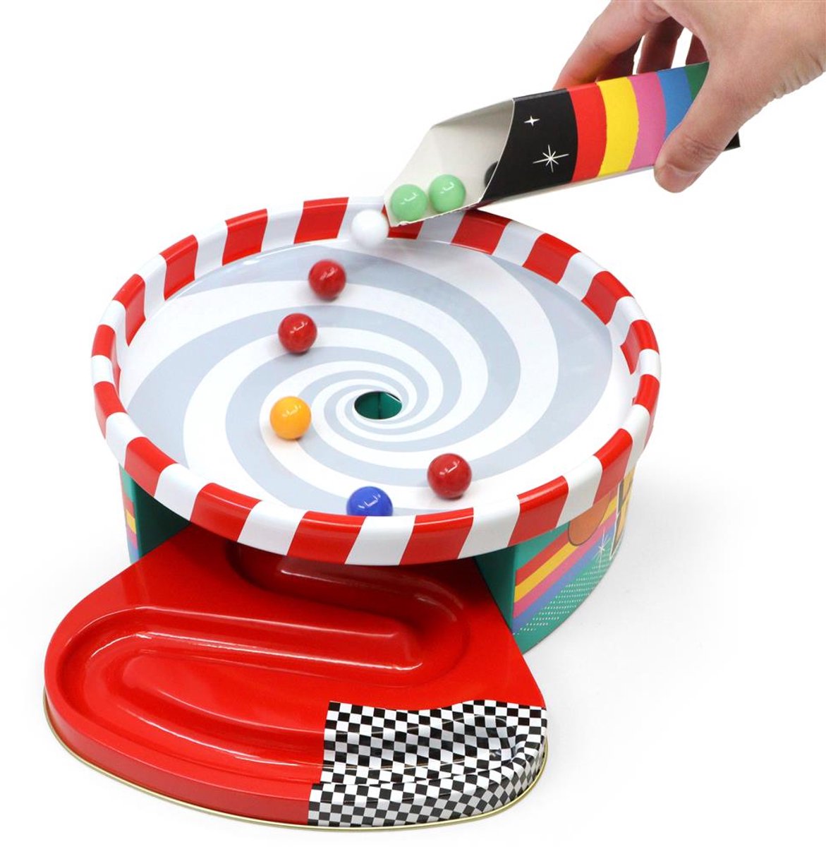 Whirly Derby – Strategisch knikkerspel | Spannend familiespel voor tactiek & actie — cadeau in Spellen & Speelgoed - foto 3