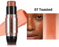 Creamy Dual Contour Stick 07 Toasted - Incl. Contourkwast - 7g