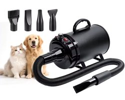 Linkforu – Professionele Hondenföhn – Stille Haardroger - Föhn voor Huisdier - Snelle Blazer - Pet Trim Salon – 2200 Watt – 55 °