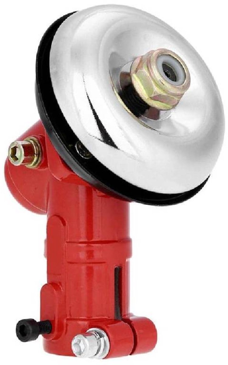 Aandrijfkop voor bosmaaier/heggenschaar - Universeel type - 26 mm diameter - 9 tanden - Aandrijfeenheid voor grasmaaier - Reserveonderdelen voor diverse heggenscharen (rood)