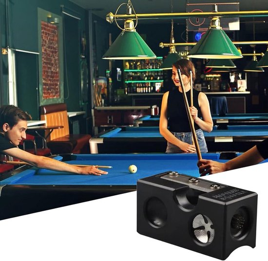 Multifunctionele 8-in-1 Biljart Tip Gereedschap voor Biljartkeu - Scherper, Vormgever en Onderhoudsset van Merkloos — afbeelding 4