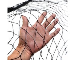Vogelnet - Vogelgaas - Tuinnet - 10 x 5 m - Maaswijdte 2.5*2.5 cm - Vogel Net - Anti Vogelnet - Volieregaas - Geen knopen - nylon - Tuinspullen