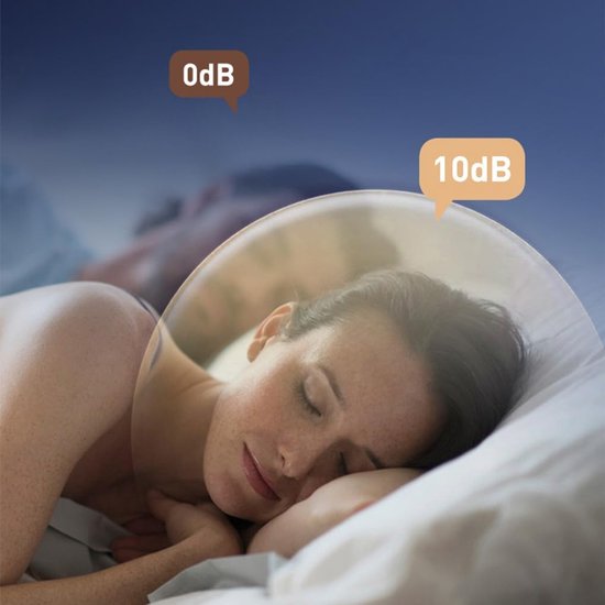 Bone Conduction Pillow Speaker voor geluid dat via kussentrillingen wordt overgebracht, met afstandsbediening, timer en witte ruisfunctie. Timer voor witte ruis. 5, grijs van Merkloos — afbeelding 5